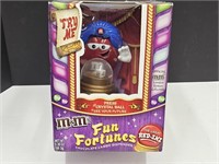 NIB M&M "Fun Fortune" Candy Dispenser