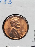 Uncirculated 1953 Wheat Penny