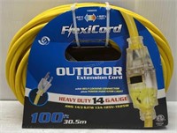 100ft Flexicord outdoor Extension Cords - NEW