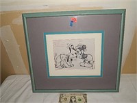 Disney "Society Dog Show" 1939 Sketch