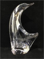Signed Mario Brogi LE 729/1400 Art Glass Penguin