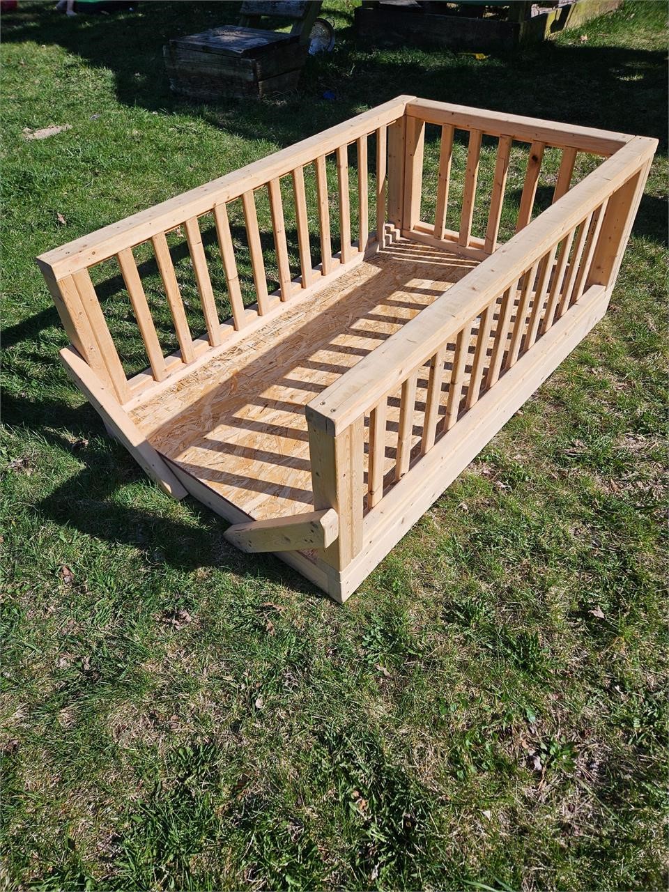 Handcrafted Toddler Bed