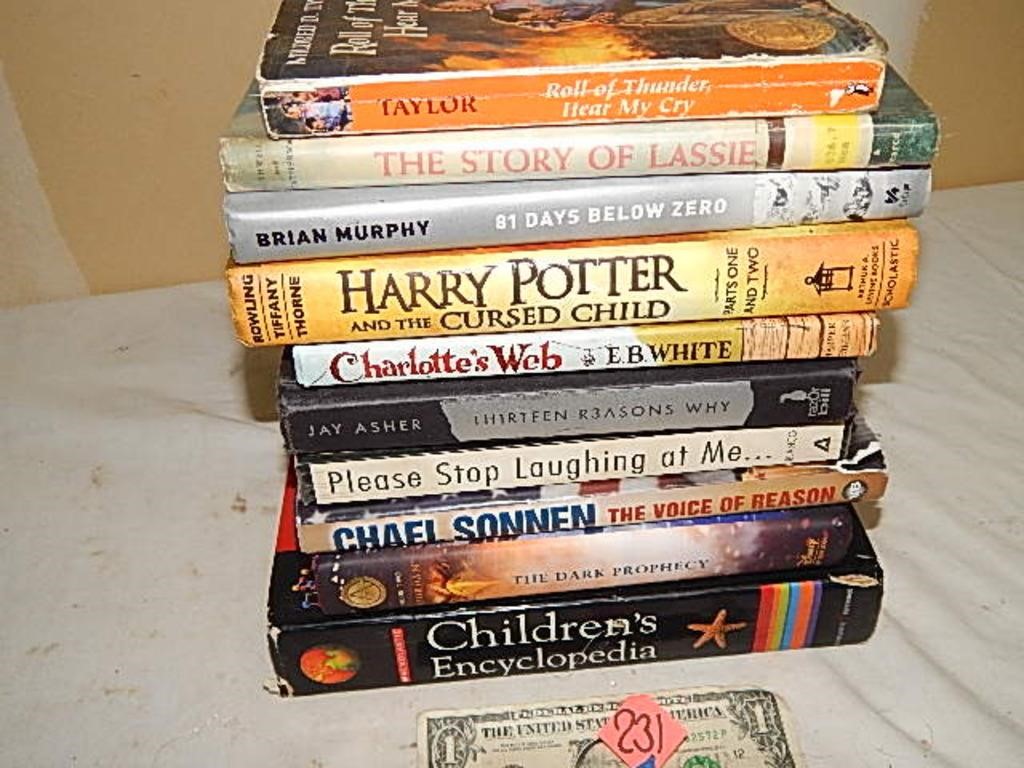 10ct Various Books (see pics)