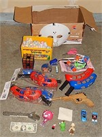 Box w/ Various Toys