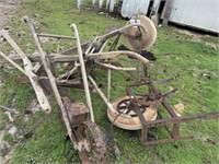 Anique horse drawn tools