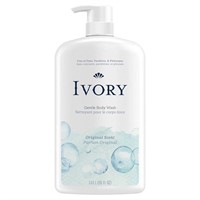 Ivory Mild & Gentle Body Wash, Original Scent,