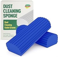 HELIME Damp Duster Sponge Scrub, Magical Cleaning