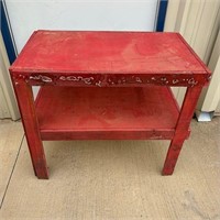 Homemade Bench/Shelving Unit