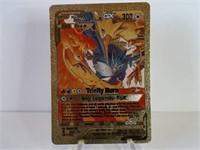 Pokemon Card Rare Gold Moltres & Zapdos & Articuno