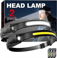 Fulighture Headlamp Battery Powered ?2 Pack ?,