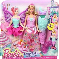Barbie Fairytale Doll, Dress-Up Set with