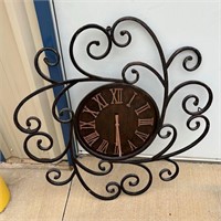 Metal Wall Clock untested