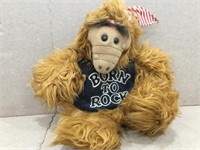 Vintage Alf Hand Puppet w/Born to Rock Shirt