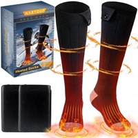 Heated Socks, 5000mAh 10V Electric Rechargeable He