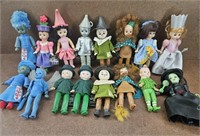 16pc. Vtg Madame Alexander Wizard of Oz Dolls