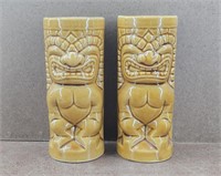 2 Vtg Tiki Orchards of Hawaii Made in Japan Cups