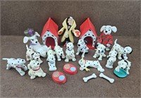 Vtg Misc. 101 Dalmations Disney Toy Collection