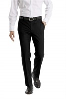 Calvin Klein Men Modern Fit Dress Pant, Black, 32W