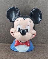 Vtg 1971 Disney Mickey Mouse Head Bank