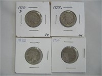 US 5 CENT COINS 1920-35