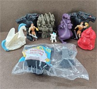 Vtg Misc. McDonalds Hercules Toy Collection