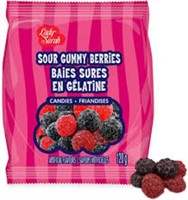 Sealed-lady sarah sour gummy berries