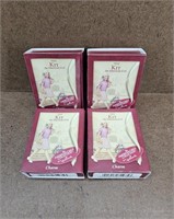 4 Vtg American Girl Kit Charms w/ Orignal Boxes