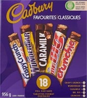 Sealed-(18 pack)-Cadbury-Bars