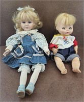Vtg Brinn & 1974 Horsman Doll