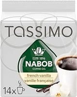 Sealed-Tassimo-Nabob French Vanilla Coffee