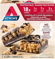 Sealed-(5 count)-Atkins-Protein Bars