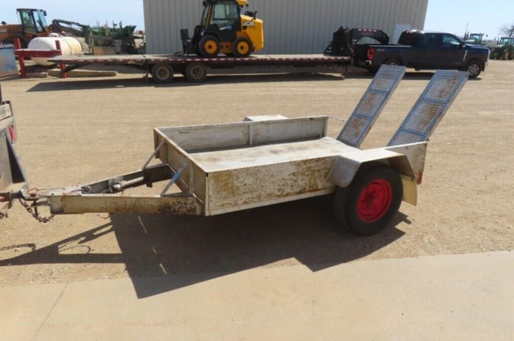 1991 HMDE 5.5'x8' Utility Trailer #