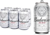 Sealed-Budweiser- Zero Beer