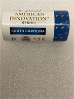 American Innovation 2020P $25 roll S. Carolina