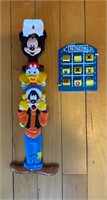 Walt Disney Back Scratcher, Tic Tac Toe Game