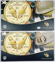 2016  $1 Coin & Currency set  Code Talkers