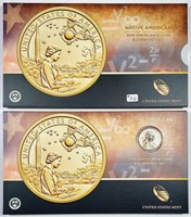 2019  $1 Coin & Currency set  Native American