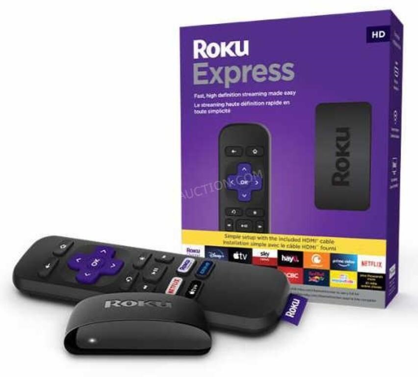 Roku Express HD Streaming Device - NEW