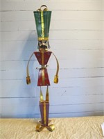 CHRISTMAS METAL SOLDIER 38" TALL