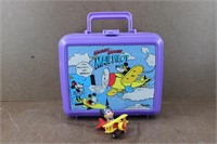 Vintage Aladdin Mickey Mouse Mail Pilot Lunchbox +