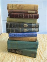 LOT 10 BOOKS ALL USED