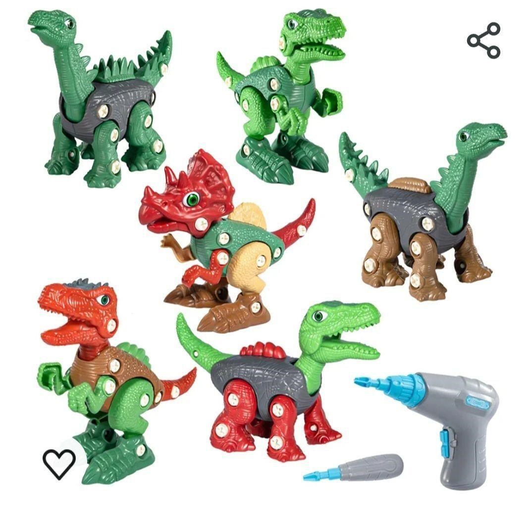 Dinosaur Toys Take Apart - 6 Pack