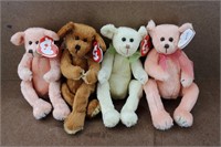 Vtg 1993 Attic Treasure Collection TY Babies Bears