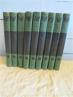9 VOLUMES OF 1950S LAND MARKS OF AMERICAN HISTORY
