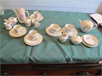 SET OF 2 JAPANESE TEASETS BOTH HAVE, MISC PIECES