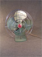 Vintage GE Oscillating Art Deco Style Table Fan