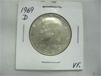 US 1969 50 CENT COIN