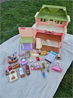 Fisher Price Dollhouse and Accessories