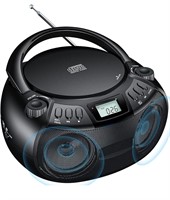 $66 Gueray CD Player Boombox with Bluetooth