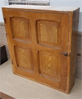 Wooden Medicine Cabinet 2 shelf 23 x 25 x 5" NOTE